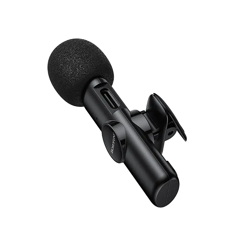 Бездротова мікрофонна система BOROFONE BFK16 Winner (Lightning) Black - фото 3