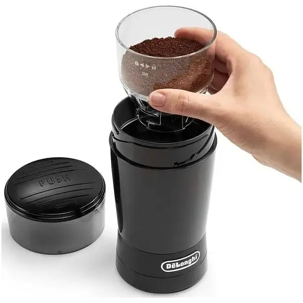 Кавомолка DeLonghi KG 200 BK [64025] - фото 4