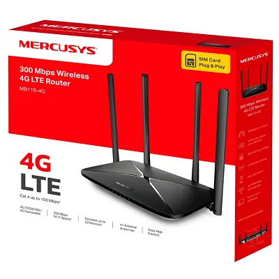 Маршрутизатор Mercusys (MB115-4G) - фото 4