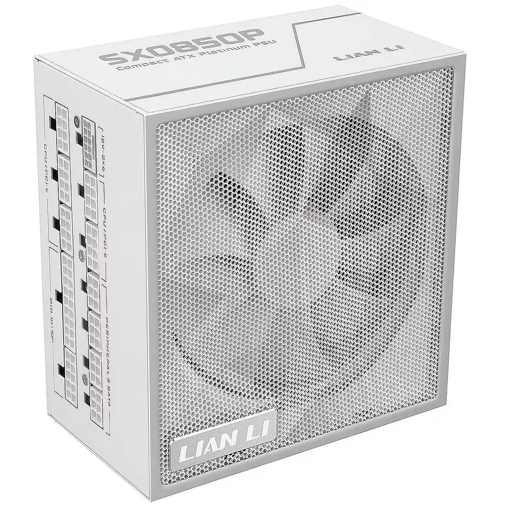 Блок живлення Lian Li SX Platinum 850W 80+ Platinum (G9P.SX0850P.W000.EU) White - фото 2