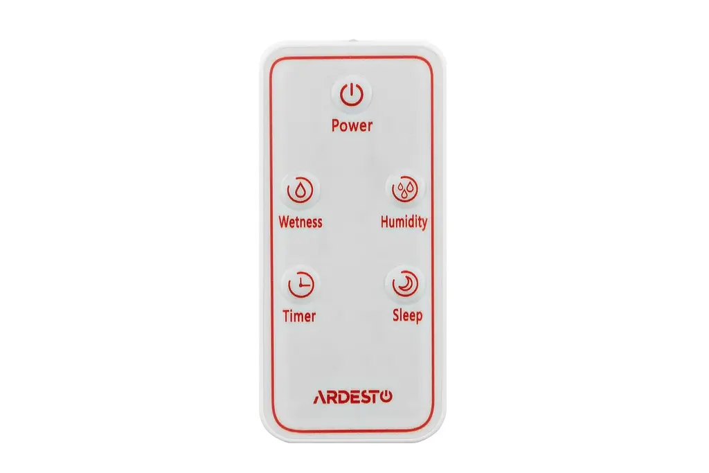 Зволожувач повітря ультразвуковий з LED-дисплеєм та пультом ДУ ARDESTO USH-M-LCD-4L-W ємністю 4 л з таймером та автоматичним регулюванням інтенсивності пару для площі до 40 м² Білий - фото 14