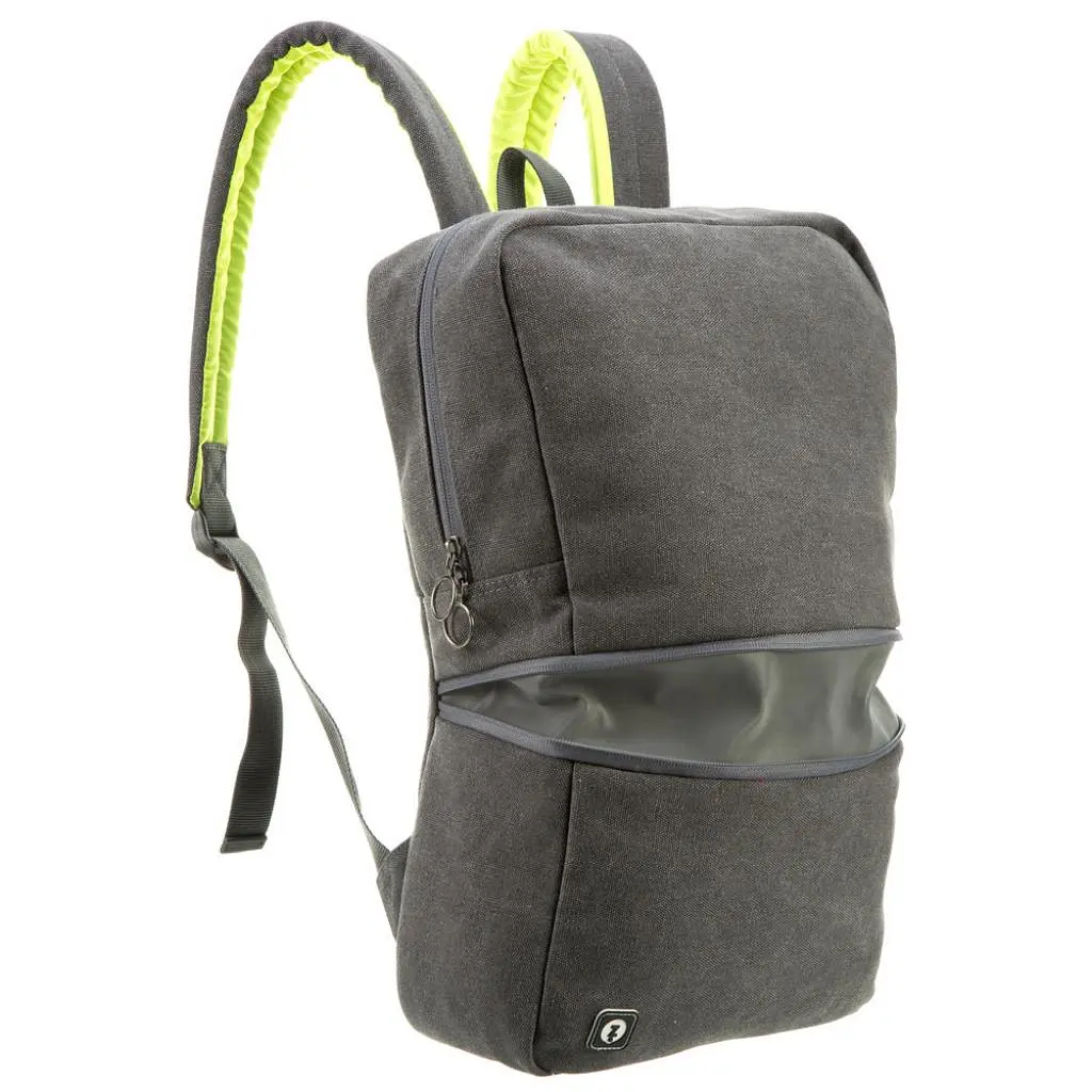 Рюкзак для ноутбука Zipit 14" Reflecto Grey/Green (ZRFLC-WT) - фото 3