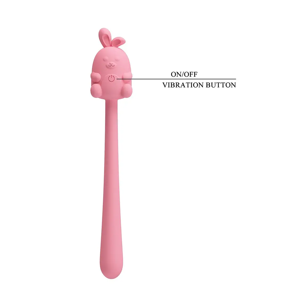 Вібратор Pretty Love Cute Bunny Pink, 7 vibration functions - фото 10