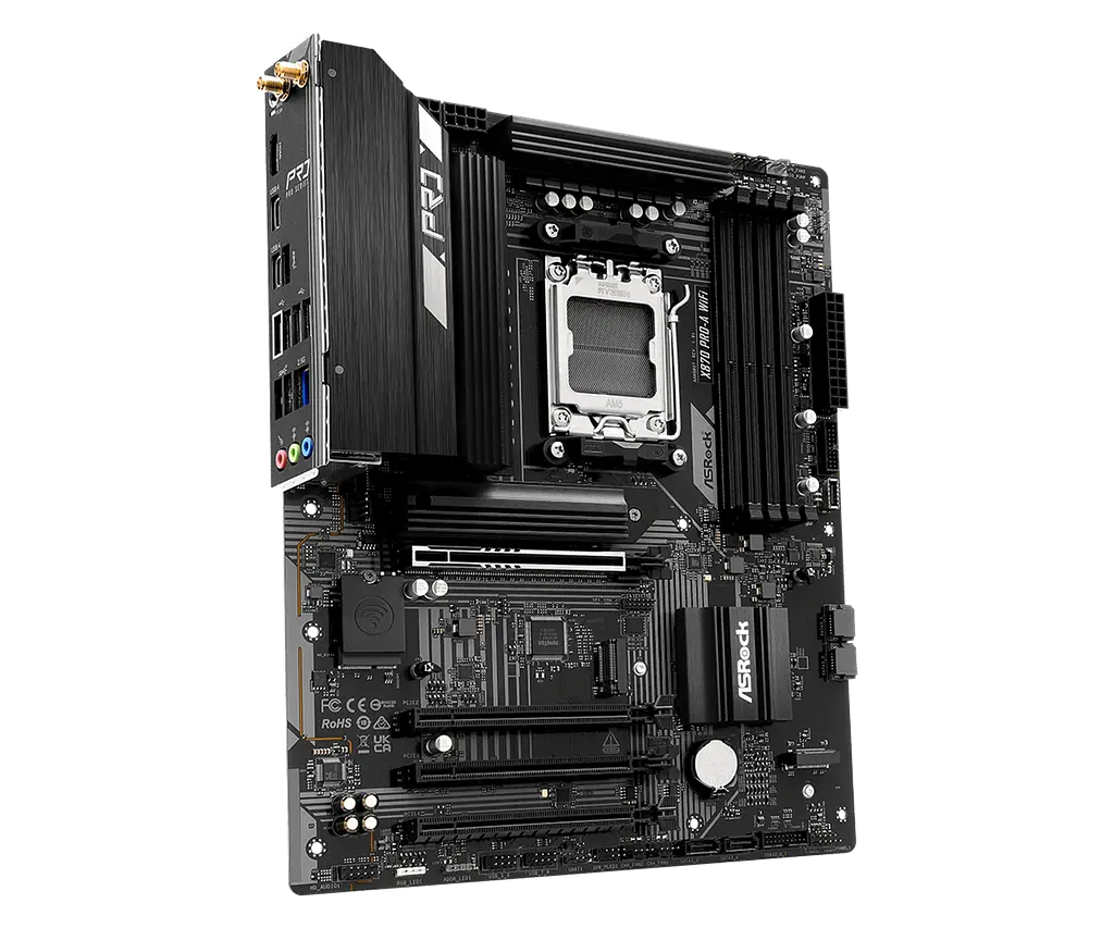 Материнська плата ASRock X870 Pro-A Wi-Fi Socket AM5 (X870 PRO-A WIFI) Б/В - фото 2