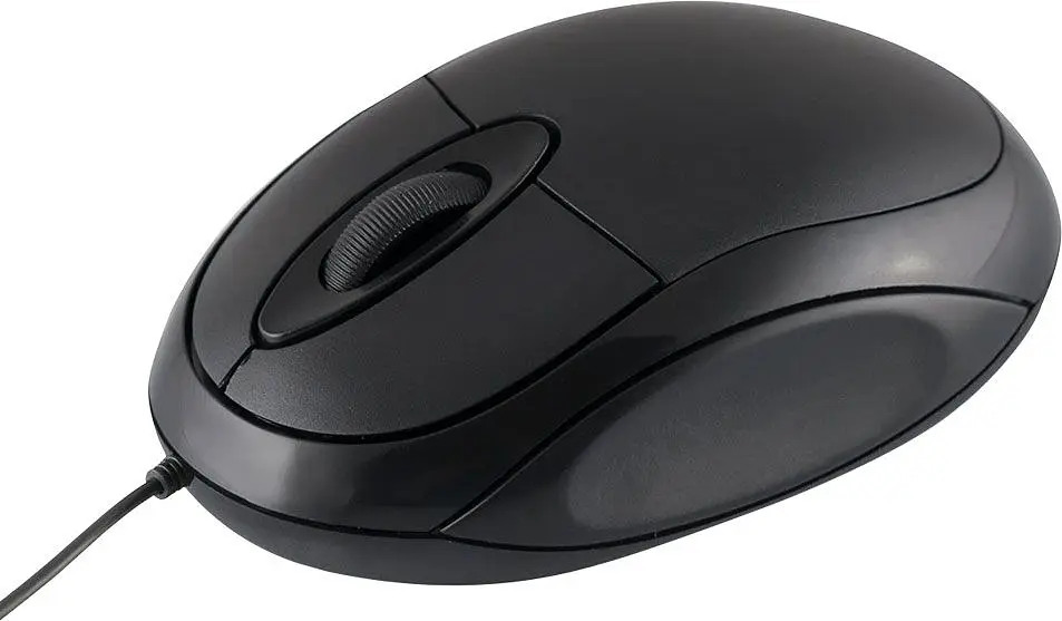 Компьютерная мышка LogicConcept LM-11 3 кн. 1000dpi черная (M-LC-LM11) - фото 4