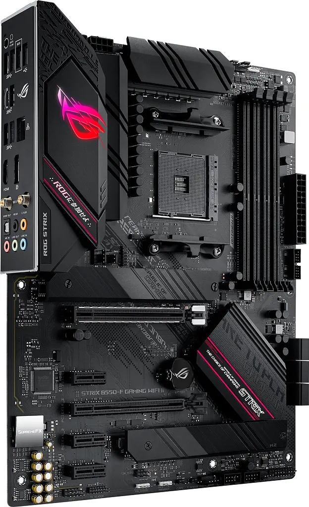 Материнська плата ASUS ROG STRIX B550-F GAMING WIFI II (ROG STRIX B550-F GAMING WIFI II) (Socket AM4, AMD B550, ATX) - фото 5