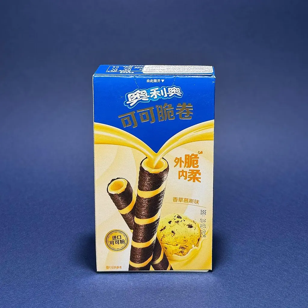 Вафельні трубочки Oreo Wafer Roll Vanilla 50 г