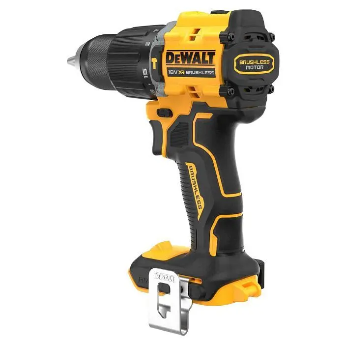 DeWALT Шурупокрут-дриль ударний аккумуляторний XR Li-Ion 18В 90Нм 0-450·0-1650об/хв 0-7650·0-28050уд/хв, 1.17кг без АКБ та ЗП - фото 3