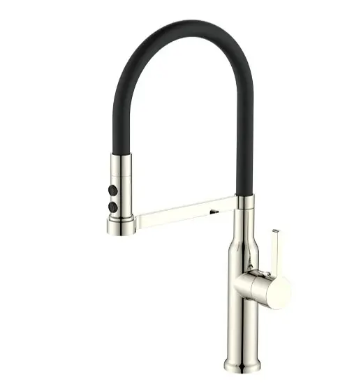 Змішувач для кухні Mixxus PREMIUM PULL 017 SS COLOR REFL.BLACK (MI8279)