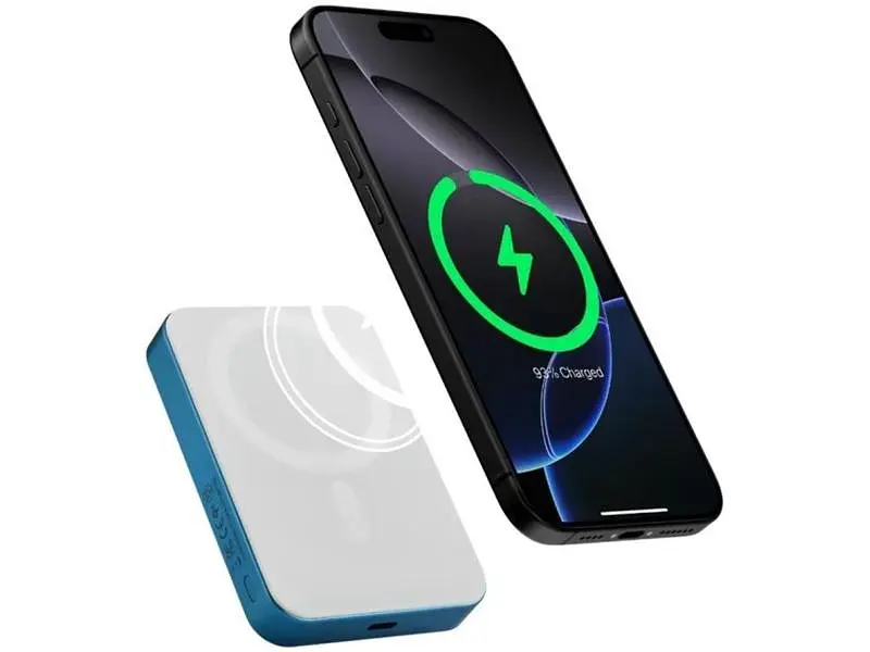 Зовнішній акумулятор (Power Bank) Pitaka Aramid Fiber Magnetic 10000mAh 20W Moonrise (PBQ2503) - фото 4