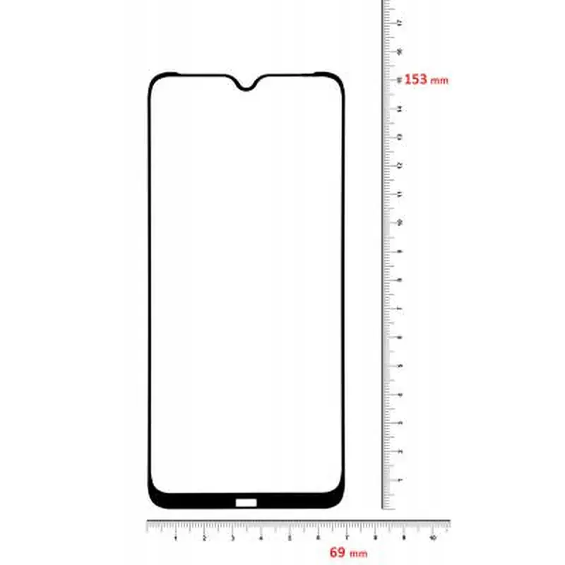 Скло захисне BeCover Xiaomi Redmi Note 8T Black (704525) - фото 2