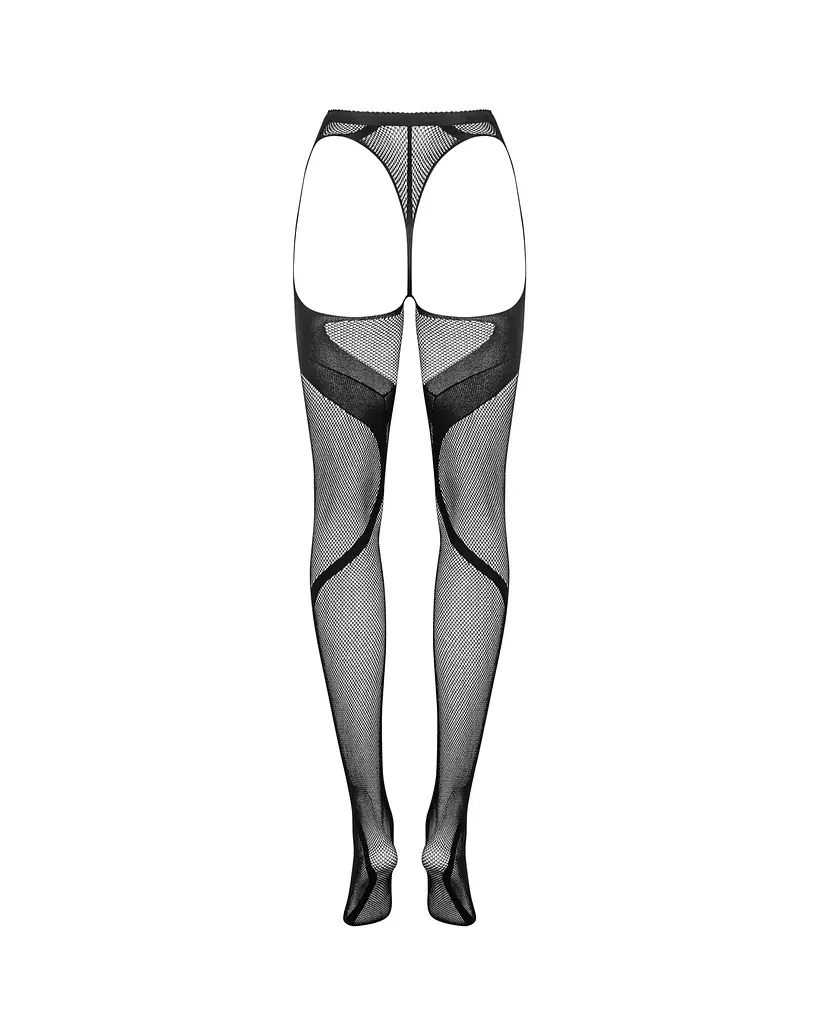Колготки з доступом Obsessive Tights S336 S/M/L - фото 4