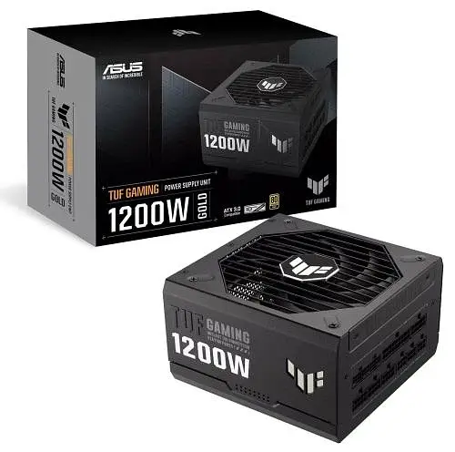 Блок живлення 1200 Вт, TUF Gaming Gold, Black, модульний Asus teh0028894 - фото 4