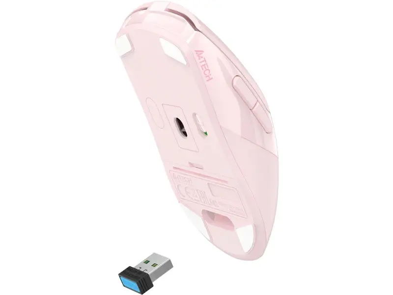 Миша A4Tech Fstyler FG50 Plus Wireless Pink - фото 2