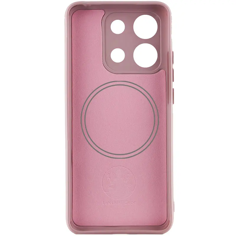 Чохол Silicone Cover Lakshmi Full Camera (AA) with Magnetic Fit для Xiaomi Redmi 15C (Global) Рожевий / Pink Sand - фото 2