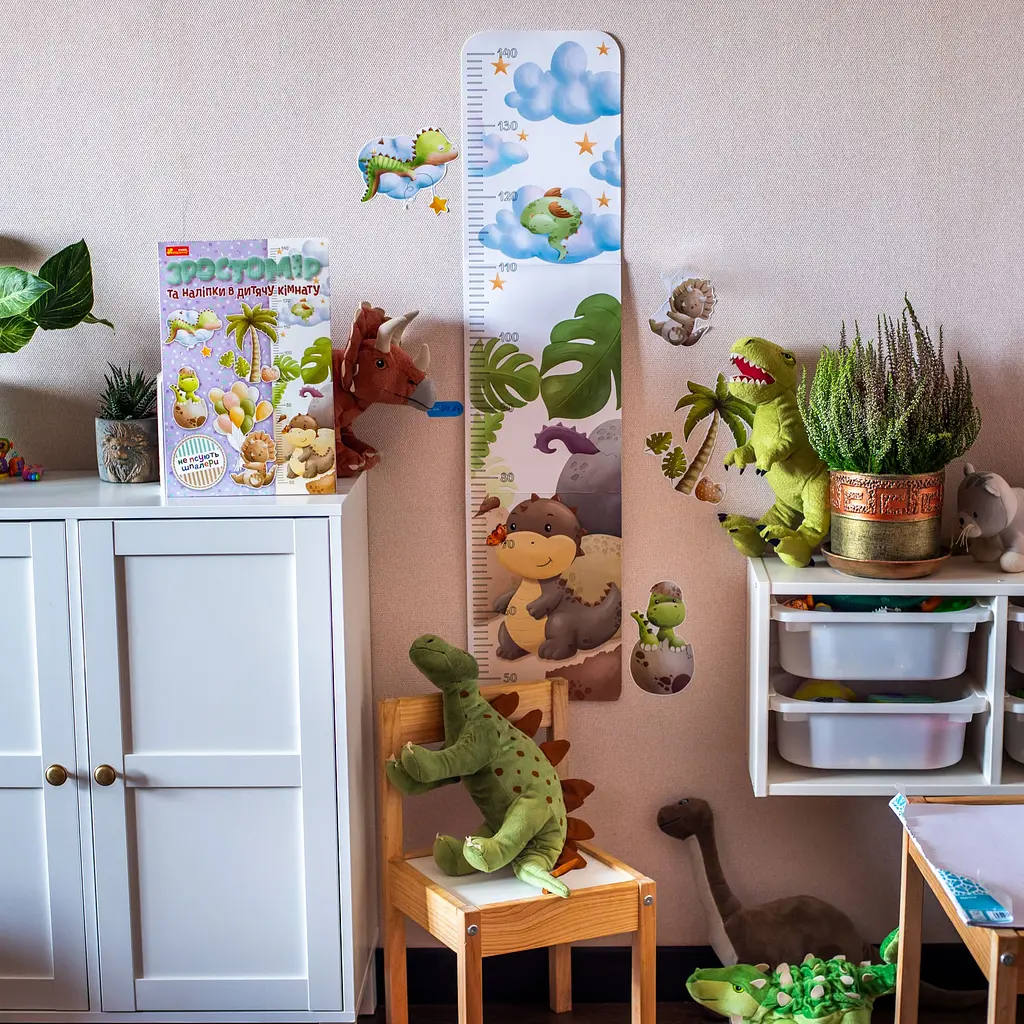Зростомір та наліпки в дитячу кімнату Ranok Creative (10134019У) - фото 2