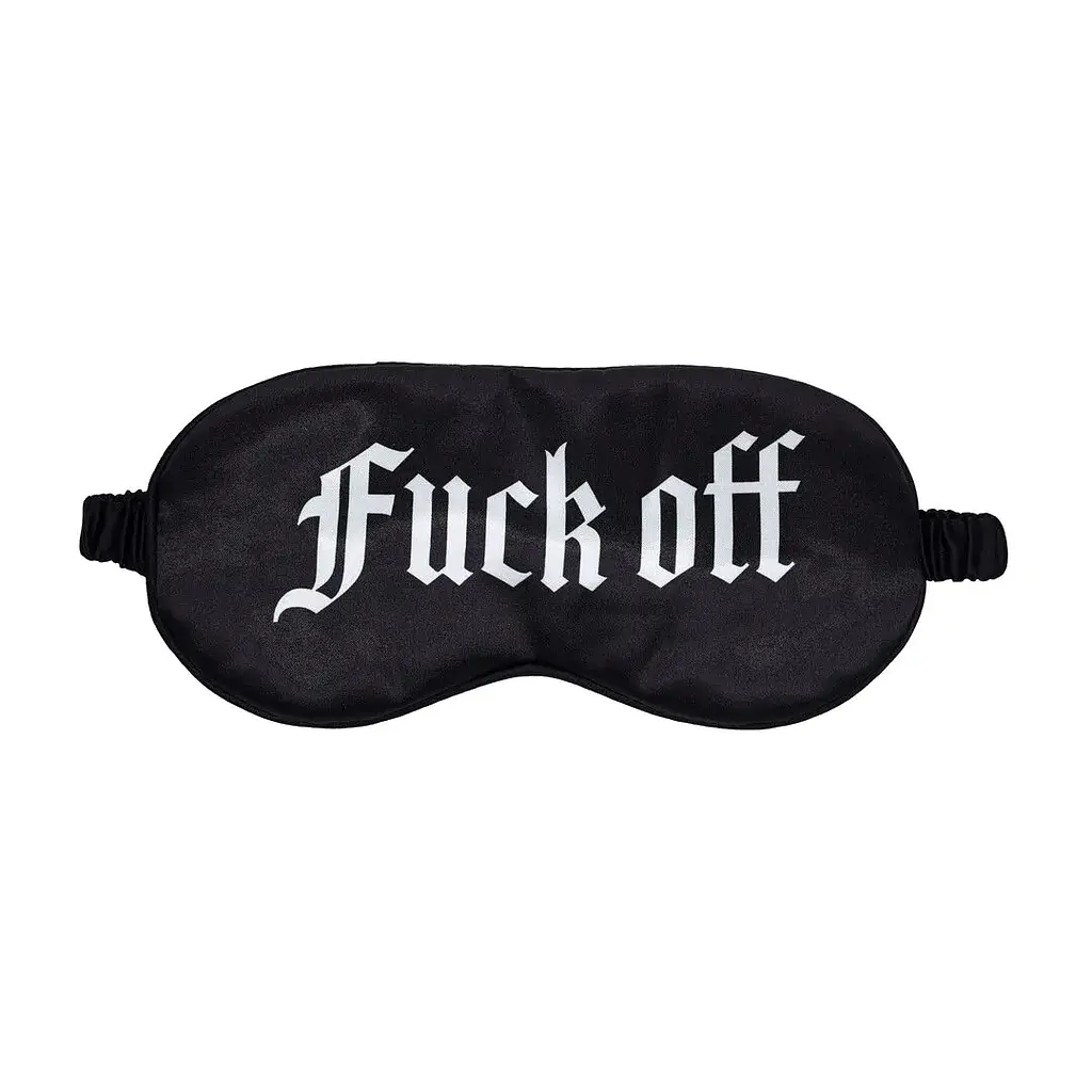 Маска на очі Ouch! Satin Blindfold чорна