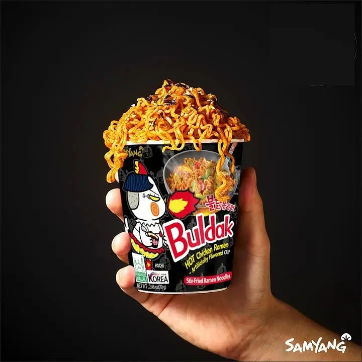 Локшина Samyang Hot Chicken Ramen гостра Bowl 70 г - фото 2