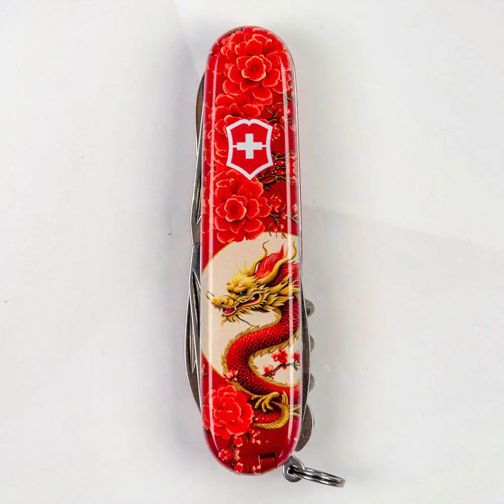Ніж Victorinox Climber Zodiac 91мм 14функ Китайський червоний дракон - фото 10