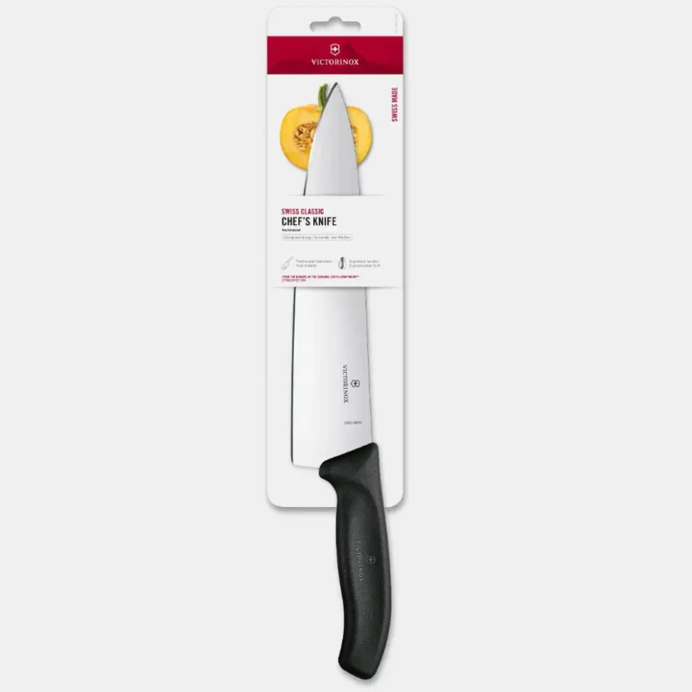 Шеф-ніж Victorinox Swiss Classic 25см чорн 6.8003.25B - фото 3