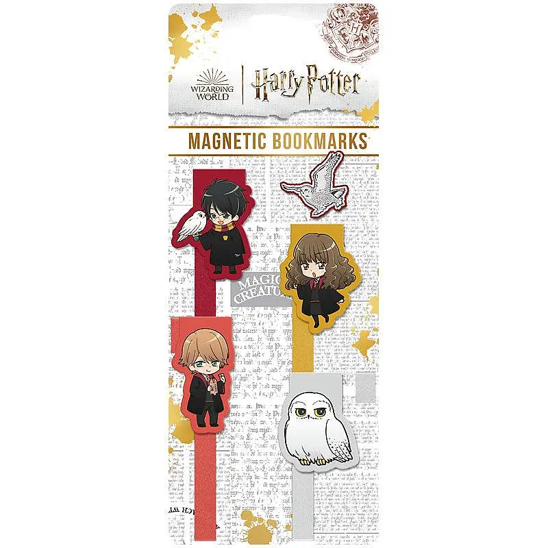 Магнітна закладка-лясе, 4 шт в наборі Harry Potter HP24-497 Kite