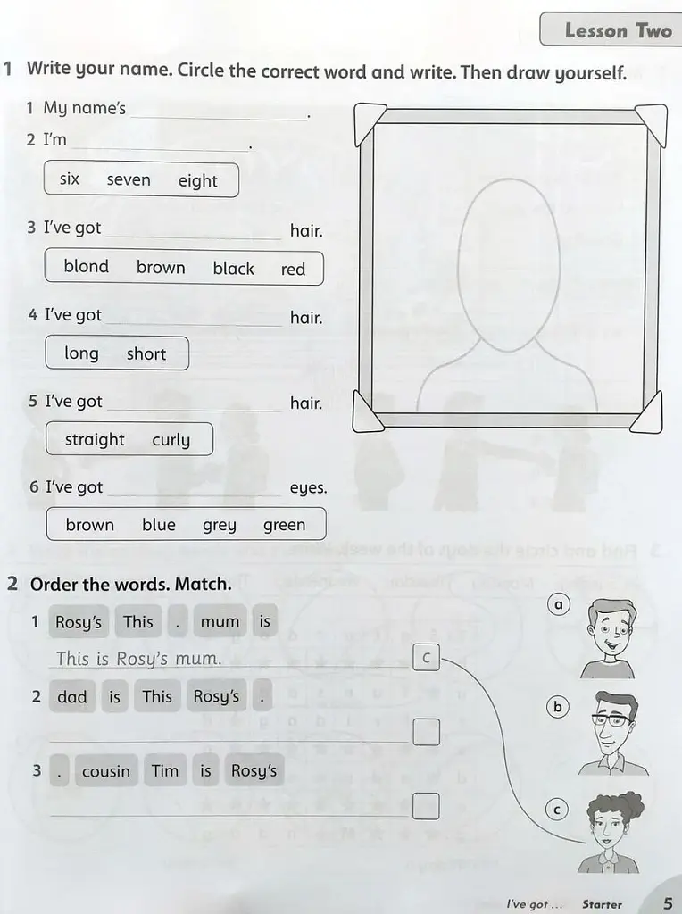 Family and Friends. Level 2. Workbook with Online Practice - фото 5
