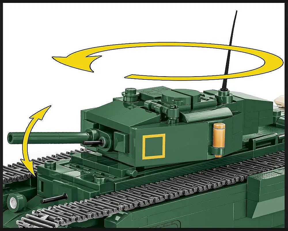 Конструктор COBI танк 1:35 Churchill Mk. III 3046 - фото 6