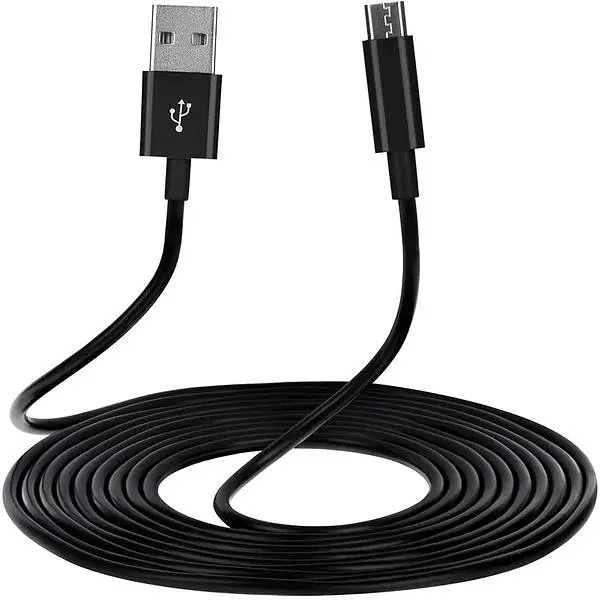 Кабель 2E Micro USB Molding Type 1m Black - фото 3