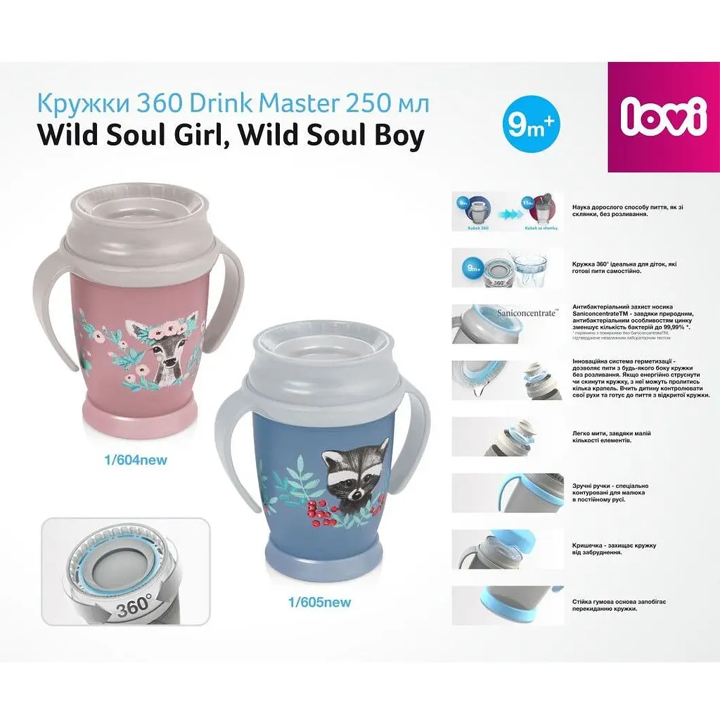 Кружка LOVI 360 Drink Master Wild Soul Boy 250 мл (1/605new) - фото 3