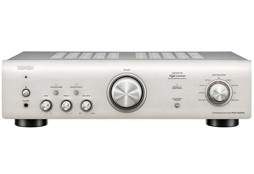 Інтегральний стереопідсилювач Denon PMA-600NE Silver - фото 2