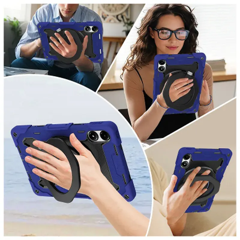 Чохол до планшета BeCover Armor Stand Xiaomi Redmi Pad 2 Pro 12.1" Blue (715502) - фото 5