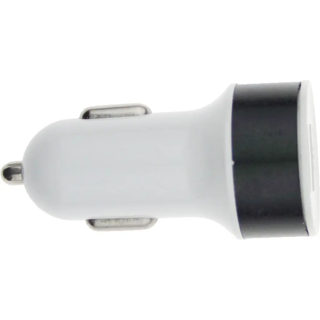 Автомобильное зарядное устройство TOTO TZZ-58 Car charger metal 2USB 2.1A Black - фото 2