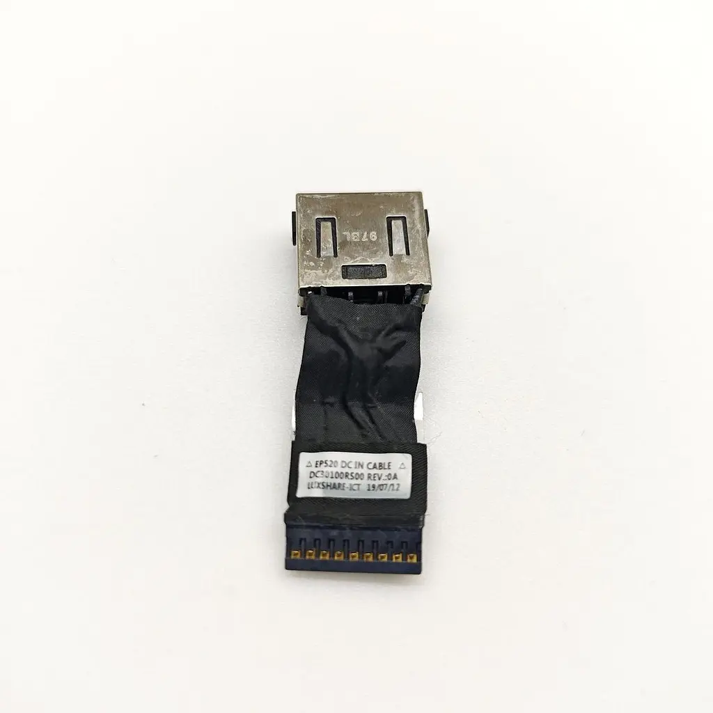 Разъем питания для ноутбука Lenovo ThinkPad P53 (DC30100RS00) Б/У - фото 3