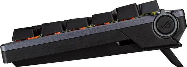Клавиатура ASUS ROG Azoth Switch NX Red ENG RGB Wireless Black (90MP0316-BKUA01) - фото 5