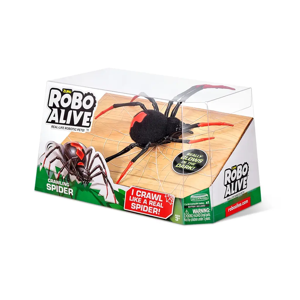 Інтерактивна іграшка Pets & Robo Alive Павук полімер 10х9,5х18 см - фото 10