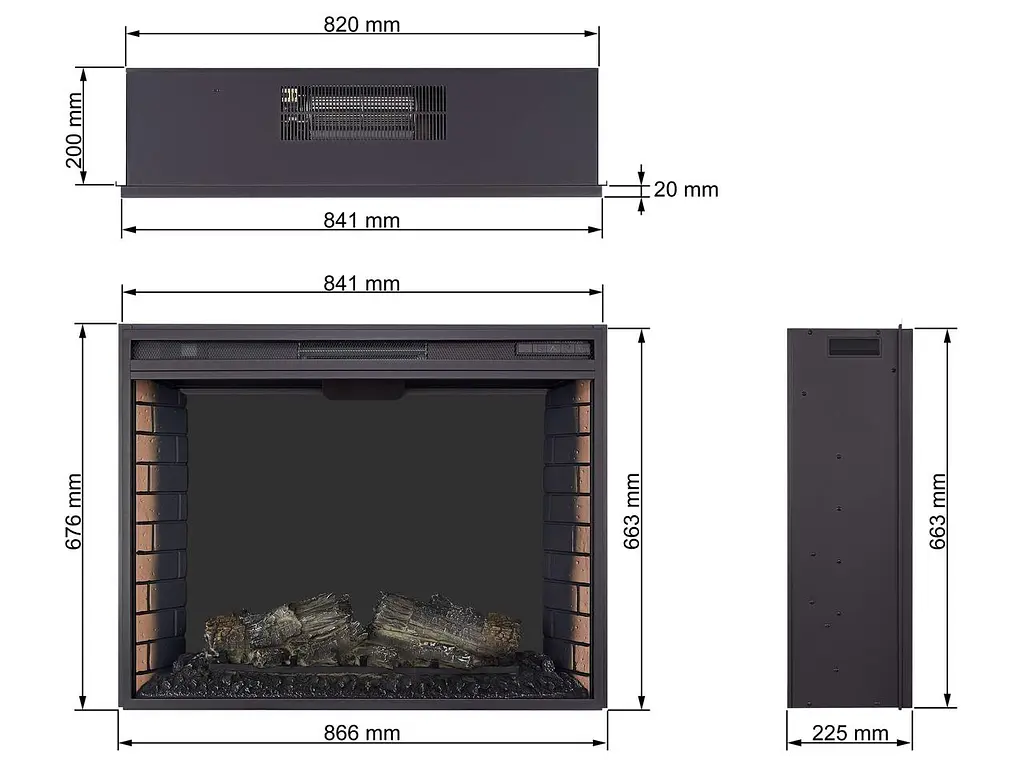 Електрокамін ArtiFlame AF33 - фото 6