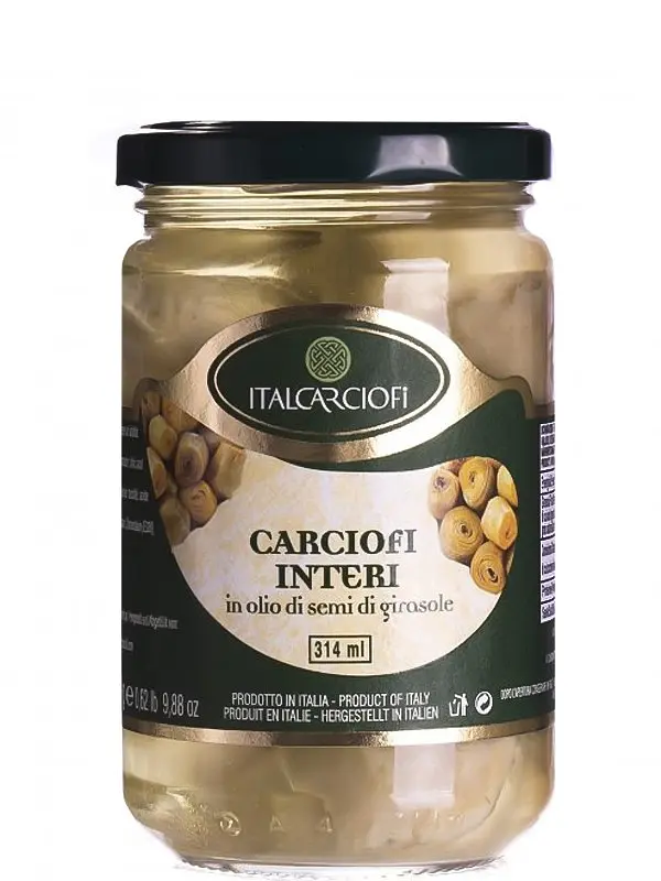 Артишоки Italcarciofi Carciofi interi alla rinfusa на грилі 314 мл - фото 2