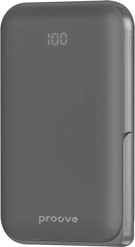 Портативний акумулятор Proove Knight Magnetic 20W 10000mAh dark gray (PBGI20012205) - фото 2