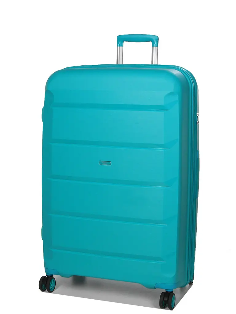 Валіза велика L поліпропілен Airtex 646 119л 79,5×52×30см Блакитний