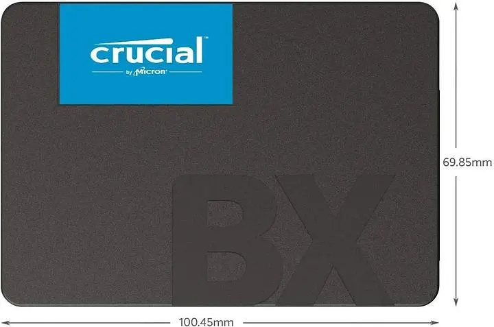 Накопитель SSD Micron 2.5" 500GB SATA BX500 teh0024703 - фото 5