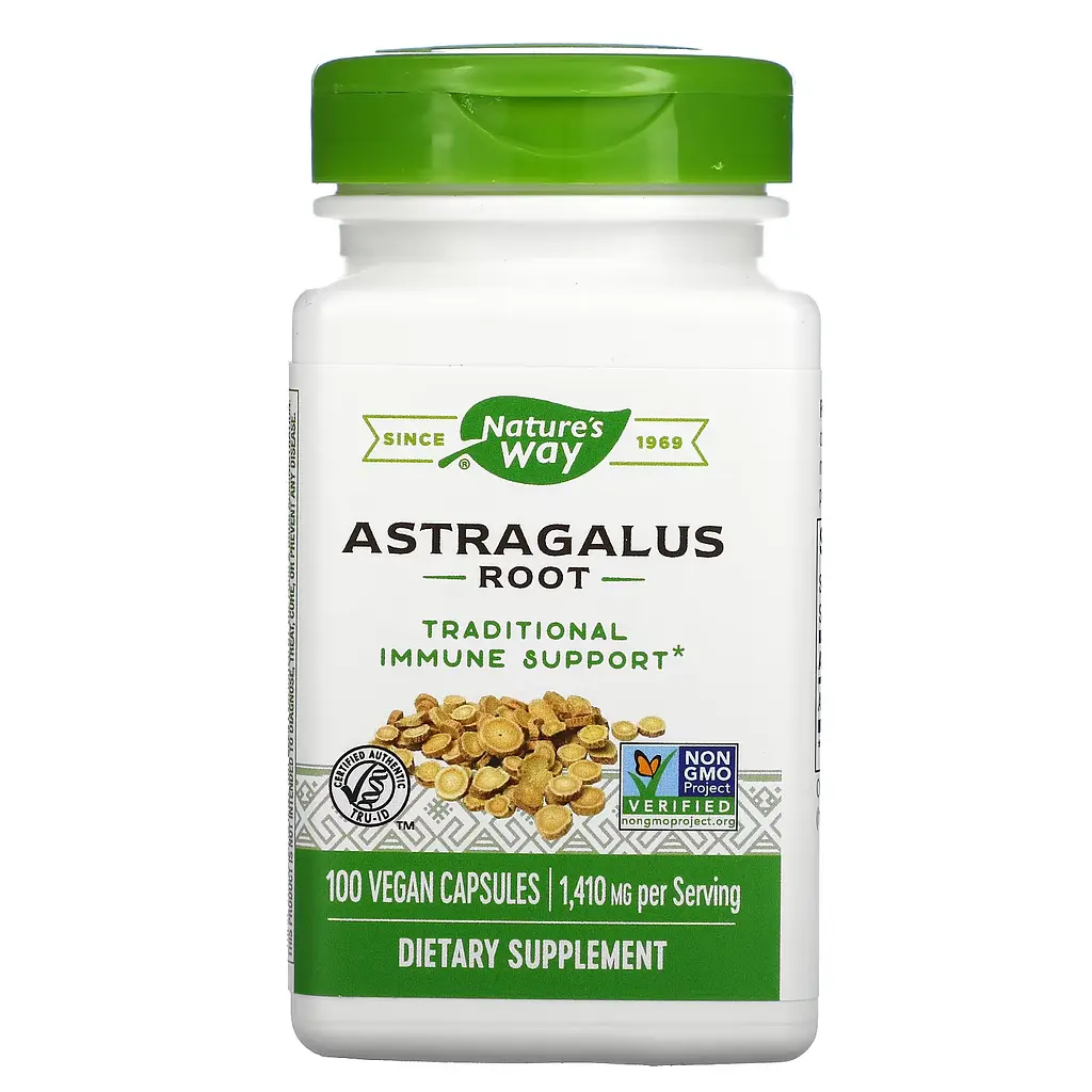 Корінь Астрагалу Astragalus Root - 100 вег. капсул