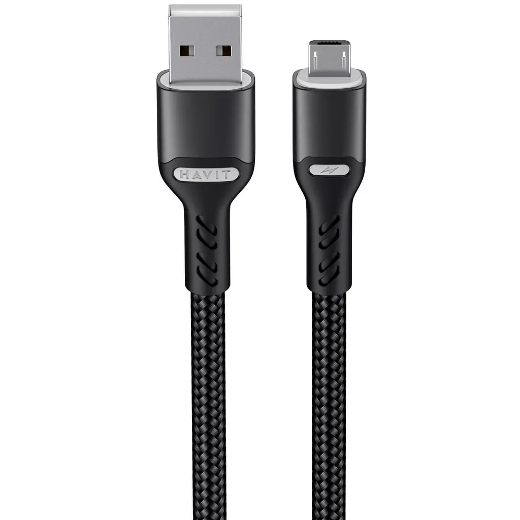 Кабель Havit HV-CB6215 3A Micro USB 1 м (HV-CB6215) - фото 2