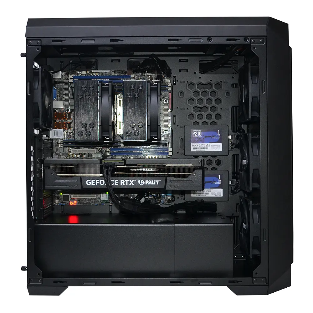 Двопроцесорна робоча станція Power Up #413 Xeon E5 2699 v4 x2/128 GB/SSD 1TB/GeForce RTX 4070Ti Super 16 Gb - фото 3