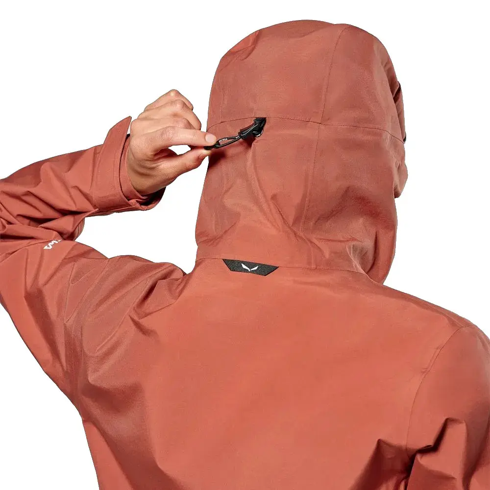 Куртка женская Salewa Puez GTX 3L EPE Jacket Women M Коралловый - фото 5