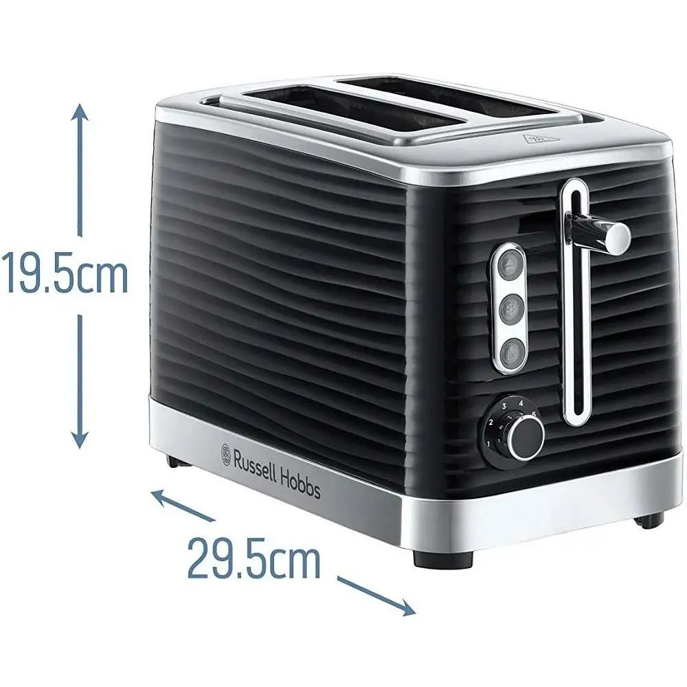 Тостер Russell Hobbs 24371-56 Inspire чорний (23681036002) - фото 3