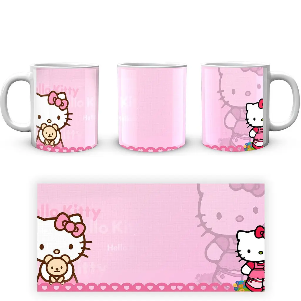 Кухоль GeekLand Hello Kitty Хелло Кітті HK 02.08 330 мл білий - фото 4