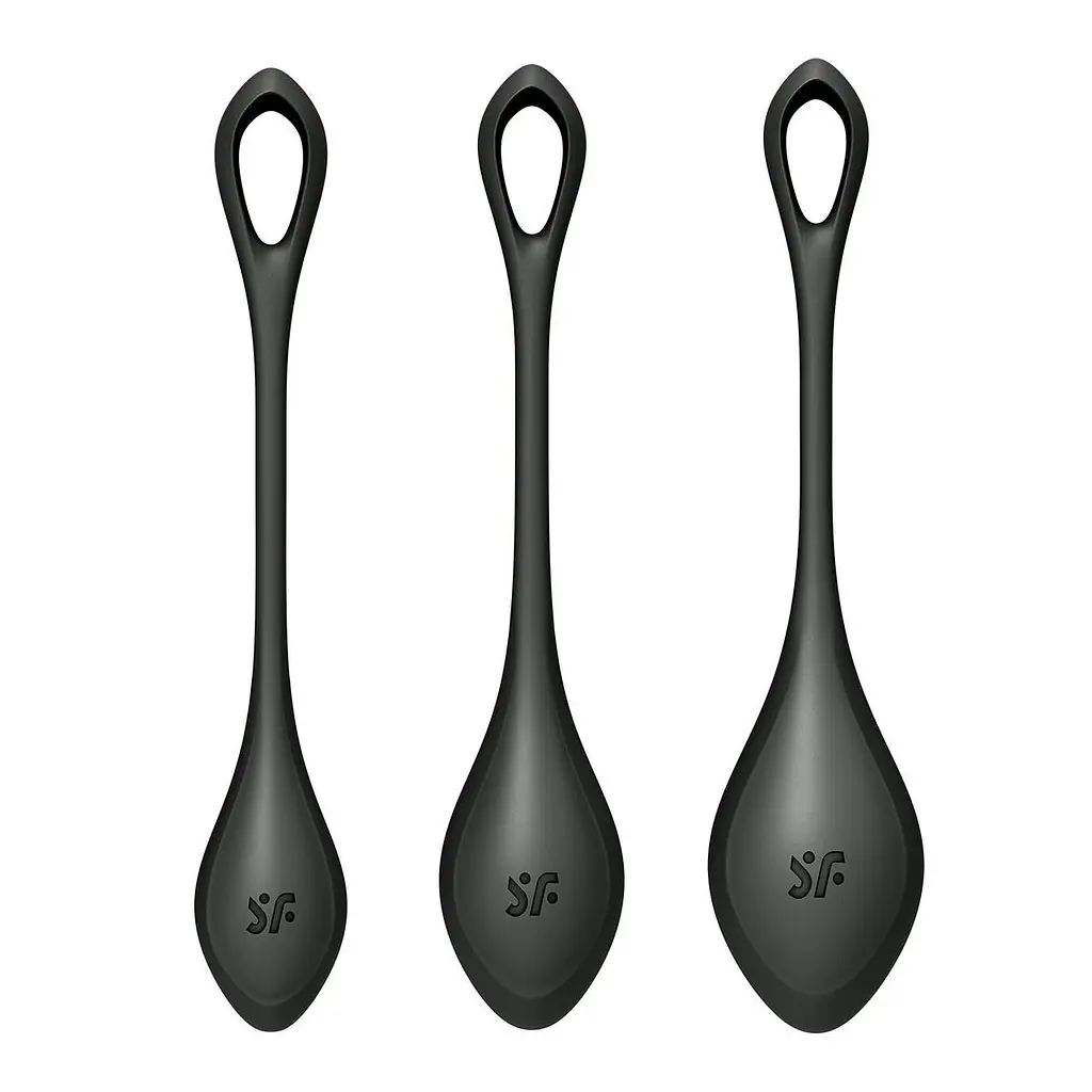 Набір йоні бусин Satisfyer Yoni Power 2, Чорний - фото 4