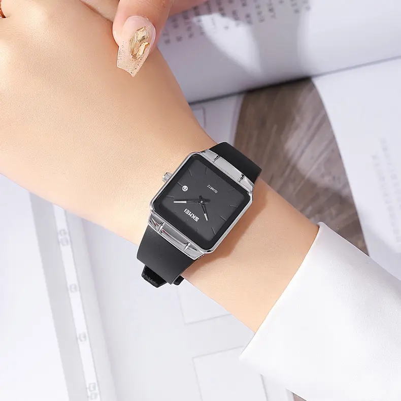 Жіночий наручний годинник 2173SIBK Silver-Black Skmei acs0030193 - фото 3