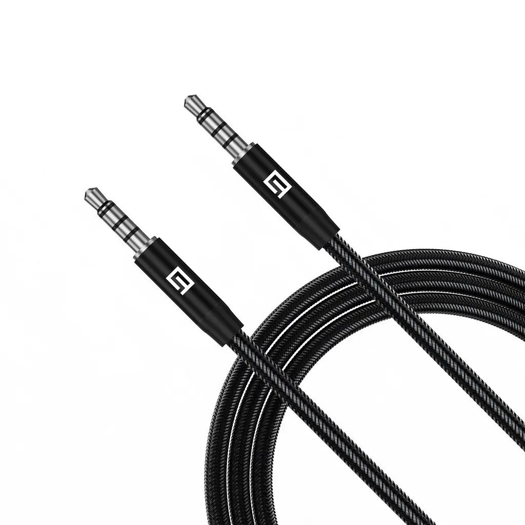 Кабель ArmorStandart 3.5mm (mini-Jack) Male to 3.5mm (mini-Jack) Male 1m Black (ARM76890) - фото 2