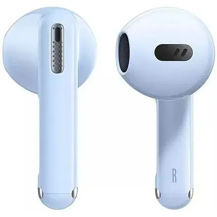 Беспроводные наушники Baseus Bowie WX5 стерео гарнитура TWS в кейсе голубая - фото 3